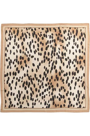 Givenchy Silky Scarves, female, , Size: ONE SIZE Leopard Print Silk Scarf