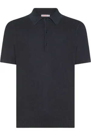 sun68 Polo Shirts, male, , Size: XL Cotton Polo with Buttons and Logo