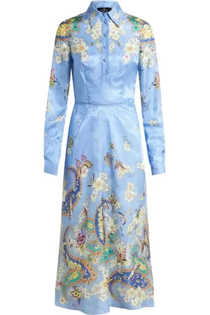 Etro Midi Dresses, female, , Size: XL Elegant Midi Dress for Women