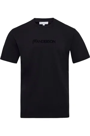 J.W.Anderson T-Shirts, male, , Size: L Logo Embroidery T-Shirt