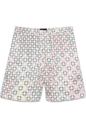 Givenchy Casual Shorts, male, , Size: L Colorful Elastic Waistband Shorts