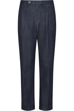 Incotex Slim-fit Jeans, male, , Size: W33 Slim-fit Indigo Jeans