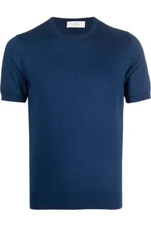 Mauro Ottaviani T-Shirts, male, , Size: XL Prussian Cotton T-shirt