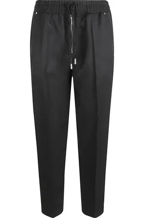 TRUE ROYAL Tapered Trousers, female, , Size: 2XS Viscose Trousers Made in Italy