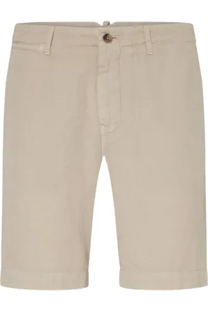 Oscar Jacobson Casual Shorts, male, , Size: XL Linen Blend Summer Shorts