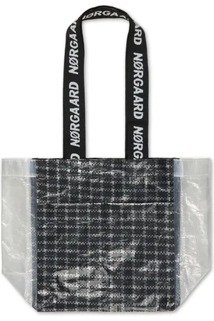 Mads Norgaard Tote Bags, female, , Size: ONE SIZE Transparent Bag Laundrette Mirca