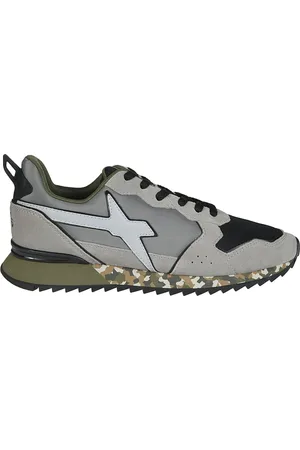 W6YZ Sneakers, male, , Size: 12 US Jet Suede Nylon Sneakers