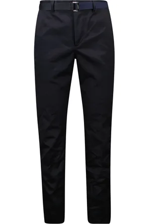 SACAI Slim-fit Trousers, male, , Size: XS Navy Blue Chino Pants Spring-Summer 2025