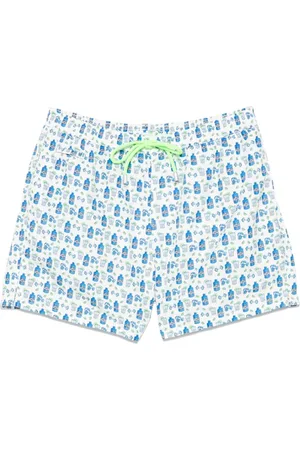 MC2 SAINT BARTH Beachwear, male, , Size: S Sea Clothing Drawstring Swimwear