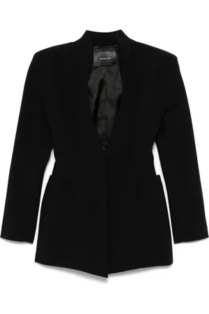 MUGLER Blazers, female, , Size: S Jackets with Shoulder Pads