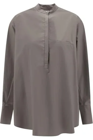 Sa Su Phi Blouses, female, , Size: S Modern Balloon Shirt with Round Neck