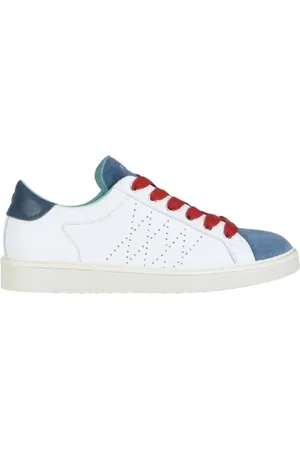 Panchic Sneakers, male, , Size: 12 US Leather Sneakers Blue Suede