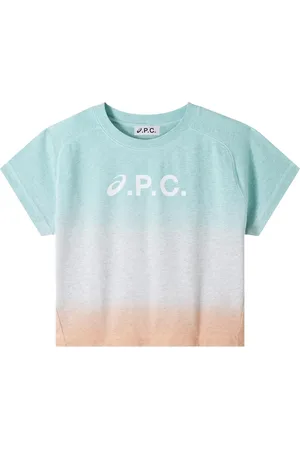 A.P.C. T-Shirts, female, , Size: M Multicolor Crewneck T-shirt Logo