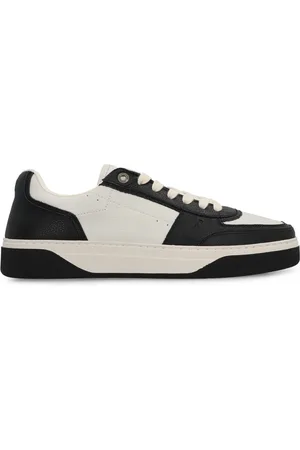 Represent Sneakers, male, , Size: 9 1/2 US Leather Low-Top Sneakers with Color Inserts