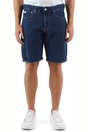 Calvin Klein Denim Shorts, male, , Size: W38 Regular Fit Bermuda Jeans Five Pockets