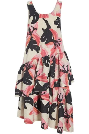 Bitte Kai Rand Midi Dresses, female, , Size: S Cool Lily Dress with Colorful Print