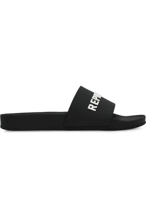 Represent Sliders, male, , Size: 9 US Rubber Pool Slides