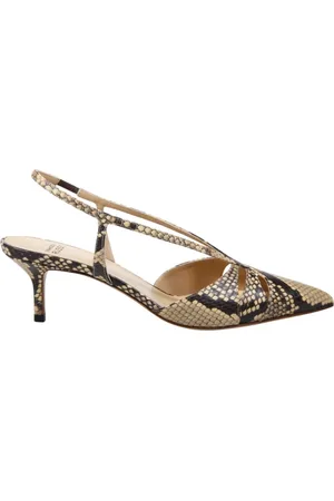 Francesco Russo Pumps, female, , Size: 6 US Tan Sandal 302 for Women