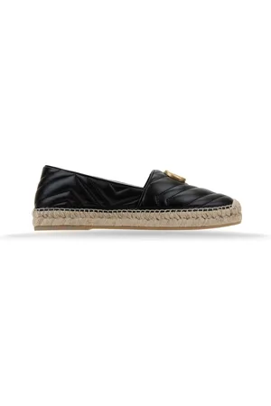 Gucci Espadrilles, female, , Size: 5 US Slip-On Espadrilles with Brand Initials