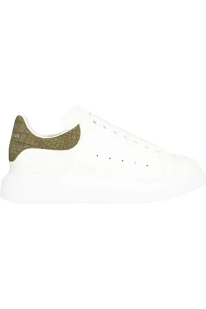 Alexander McQueen Sneakers, male, , Size: 12 US Crocodile Oversized Sneakers