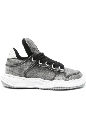 MIHARA YASUHIRO Sneakers, male, , Size: 10 US Logo Print Lace-Up Sneakers
