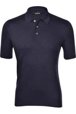 Gran Sasso Polo Shirts, male, , Size: 2XL Tennis Polo Shirt
