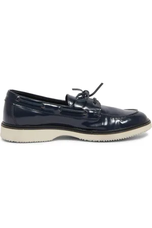 Hogan Sailor Shoes, male, , Size: 10 US Vintage effect boat loafer