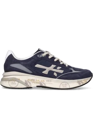 Premiata Sneakers, male, , Size: 12 US Suede and Nylon Sneaker