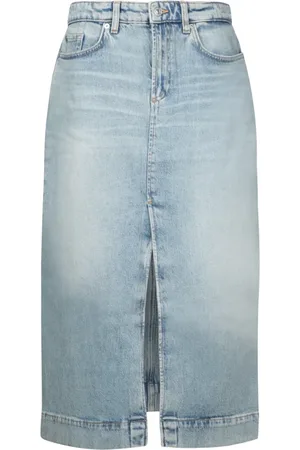 7 for all Mankind Denim Skirts, female, , Size: W29 Skirts Elevate Your Wardrobe Style