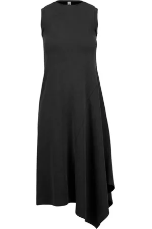 Bomboogie Midi Dresses, female, , Size: XL Sleeveless dress with asymmetric cut