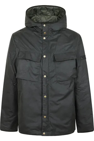 Barbour Winter Jackets, male, , Size: M Longwell Waxed Jacket