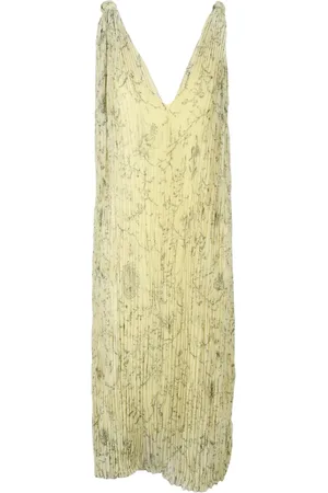 Fabiana Filippi Maxi Dresses, female, , Size: S Pleated Long Dress Tunic Closure