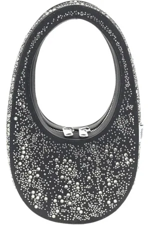 COPERNI Handbags, female, , Size: ONE SIZE Crystal Appliqué Hobo Shoulder Bag