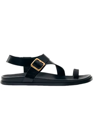 ALOHAS Flat Sandals, female, , Size: 11 US Leather Siren Sandal