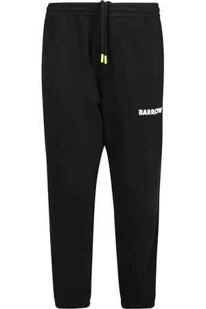 BARROW Sweatpants, male, , Size: L Cotton Sweatpants with Elasticated Waist
