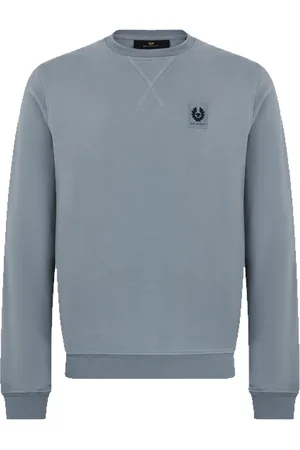 Belstaff Sweatshirts, male, , Size: S Flint Logo Sweatshirt Essential Style