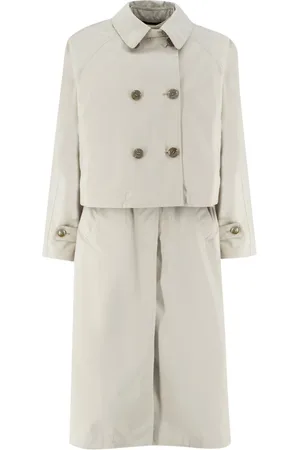 MOORER Trench Coats, female, , Size: 2XS 3-in-1 Technical Fabric Trench Coat
