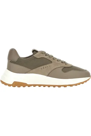 Hogan Sneakers, male, , Size: 7 US Leather Sneakers with Memory Foam