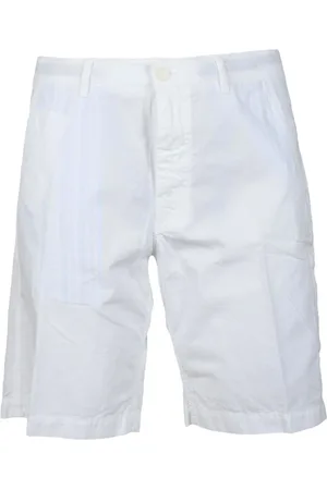 Aspesi Casual Shorts, male, , Size: L Cotton Bermuda Shorts with Zipper Closure