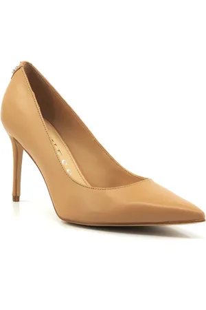 Guess Pumps, female, , Size: 7 US Leather High Heel Decollete Shoe