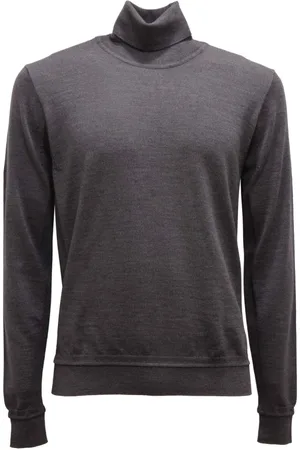 HERNO Turtlenecks, male, , Size: M Wool Turtleneck Sweater Dolcevita Style