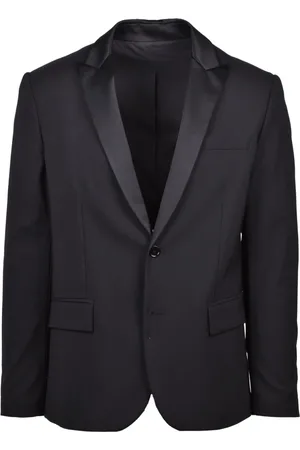 Dondup Blazers, male, , Size: L Wool Blend Blazer Jacket