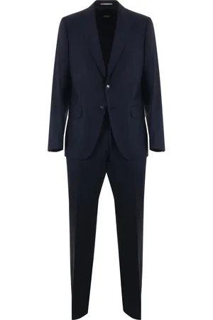 HUGO BOSS Single Breasted Suits, male, , Size: XL Suit Set with Jacket and Trousers