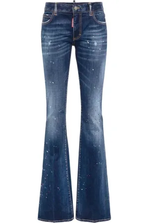 Dsquared2 Boot-cut Jeans, female, , Size: M Flare Twiggy Jeans