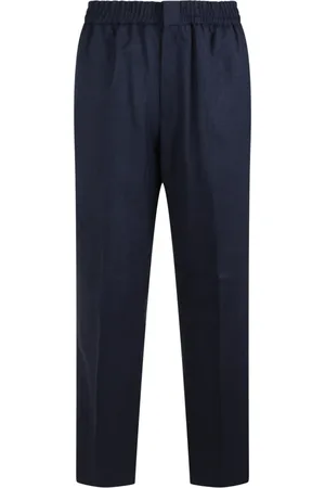 Ami Straight Trousers, male, , Size: S Virgin Wool Straight Trousers