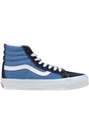 Vans Sneakers, male, , Size: 3 1/2 US Leather Lace-Up Sneakers