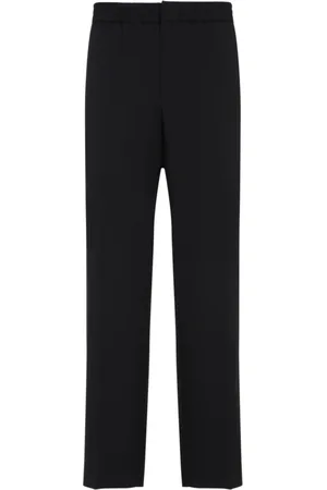 Ami Slim-fit Trousers, male, , Size: L Elasticated Waist Pants