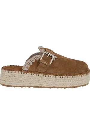 Mou Mules, female, , Size: 7 US Leather Sandals for Women