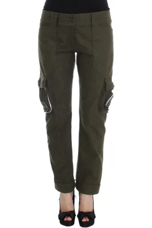ERMANNO SCERVINO Slim-fit Trousers, female, , Size: XS Cargo Trousers