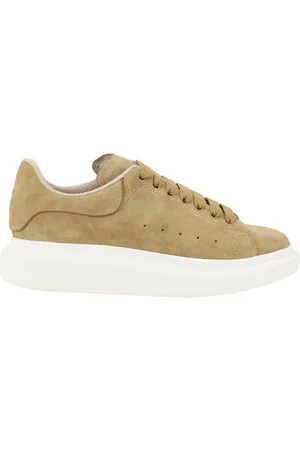 Alexander McQueen Sneakers, male, , Size: 7 US Suede Leather Sneakers